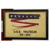 US NAVY SUBMARINE USS HALFBEAK (SS-352) CAPTAIN