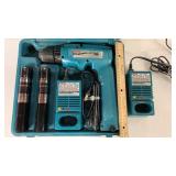 MAKITA CORDLESS DRILL, BATTERIES AND CHARGERS NOT