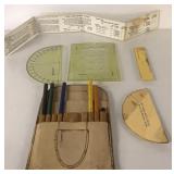 MILITARY TIME AND SPACE SCALE 1928 AND PILOTS