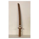 WOODEN SHOTO/SWORD
