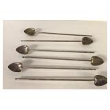 SILVER PLATED STIRRER/STRAW