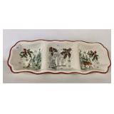 DIVIDED CHRISTMAS DISH