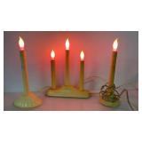 VINTAGE ELECTRIC WINDOW CANDLES