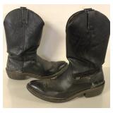 JUSTIN COWBOY BOOTS, SIZE 10.5EE