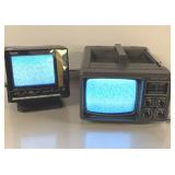 VINTAGE BENTLEY AND RHAPSODY PORTABLE TVS, TURN