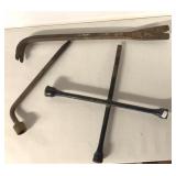 CROWBAR AND TIRE IRONS