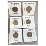 OLD JEFFERSON NICKELS