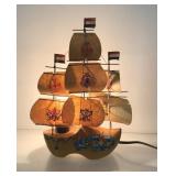 DUTCH SHOE SHIP LAMP