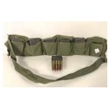 MILITARY AMMO BANDOLIER 7.62X51MM NATO ROUND
