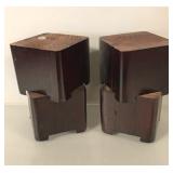 WOODEN BLOCK BED RISER