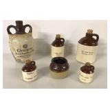 GLENMORE WHISKEY AND SOUVENIR CROCKS