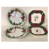 CHRISTMAS PLATES
