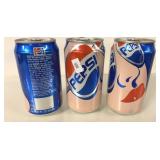 PEPSI COOL CANS UNOPENED