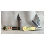 BARLOW COLONIAL USA AND FLORIDA KNIFE
