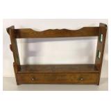 WOODEN GUN RACK