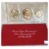 US BICENTENNIAL SILVER UNCIRCULATED SET1776-1976