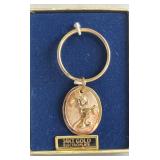 14KT GOLD PLATED MICKEY MOUSE KEY CHAIN