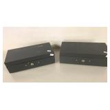METAL CASHBOXES WITH COIN TRAYS, 1 HAS 1 KEY