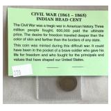 CIVIL WAR INDIAN HEAD CENT
