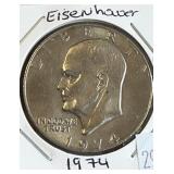 1974 EISENHOWER DOLLAR