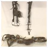 HORSE LEATHER HARNESS PARTS