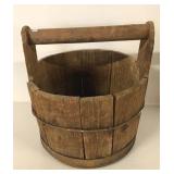 WOODEN BUCKET