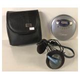 SONY WALKMAN, CASE AND HEADPHONES, TURN ON