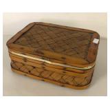 BASKET WOVEN STYLE BOX