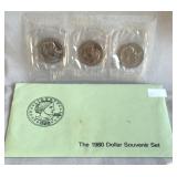 1980 DOLLAR SOUVENIR SET