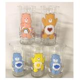 1983 PIZZA HUT CARE BEAR GLASSES