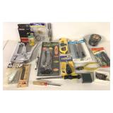 MISC TOOL AND HARDWARE LOT