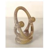 SOAPSTONE LOVERS DANCE FIGURINE