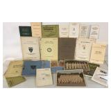 MILITARY BOOK LOT AND PICTURES