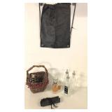 HOME DECOR AND BACKPACK LOT