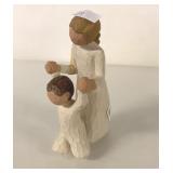 WILLOWTREE GUARDIAN ANGEL FIGURINE, REPAIRED ARM