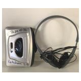 DURABRAND CASSETTE PLAYER, TURNS ON