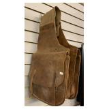 LEATHER SADDLEBAGS