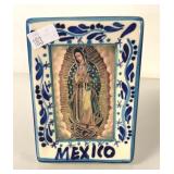 OUR LADY OF GUADALUPE MEXICO CERAMIC