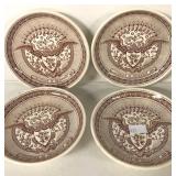 VINTAGE ALFRED MEAKIN COASTERS/DISHES