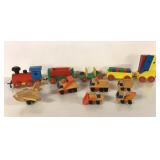 WOODEN TOY LOT