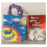 DR SEUSS BOOK AND BAG