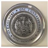 YORK METALCRAFTERS NEW JERSEY PLATE