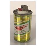 VINTAGE MILLER LIGHT CAN LIGHTER HOLDER