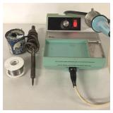 WELLER SOLDER STATION, SOLDER AND TOOL