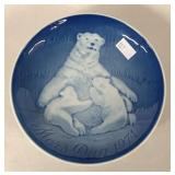 1974 MORS DAG B&G COPENHAGEN PORCELAIN PLATE