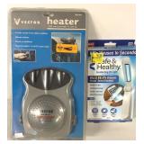 VECTOR CAR HEATER AND UV LIGHT