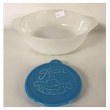 FIRE-KING DISH AND FIESTAWARE ORNAMENT