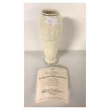 LENOX ROSE BUD VASE