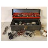 MODEL TOOL BOX AND CONTENTS