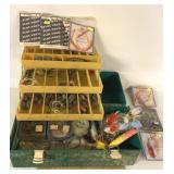 TACKLE BOX AND CONTENTS